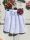 Olasz, len rövid nadrág zsebekkel/kötővel, fehér színben:))