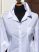 Olasz, alján kerekített hátul hosszított ing, fehér színben, zsebbel:)))