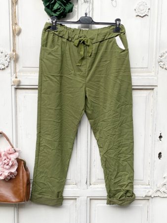 Olasz, extra kényelmes és rugalmas zöld nadrág:))) Olasz, extra kényelmes és rugalmas zöld nadrág:)))