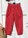 Olasz, extra kényelmes és rugalmas piros nadrág:)))