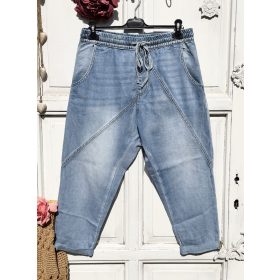 Olasz, ülepes farmer nadrág, zsebekkel, L-es:))