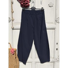   Olasz, extra kényelmes és rugalmas kék, zsebes nadrág:)))