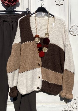 Olasz, patchwork kötött kardigán, gombokkal, fodros ujj résszel:)) Olasz, patchwork kötött kardigán, gombokkal, fodros ujj résszel:))