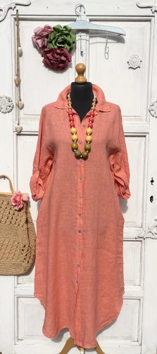 Olasz, len ingruha, zsebekkel, barack színben:)))