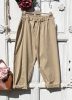 Olasz, lazább szabású nadrág, zsebekkel, karamell/bézses színben:))