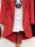 Olasz, Wendy Trendy, extra szabású, dupla soros zakó/kabátka, piros színben:))