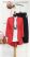 Olasz, Wendy Trendy, extra szabású, dupla soros zakó/kabátka, piros színben:))