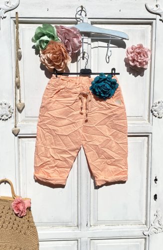 Olasz, extra kényelmes és rugalmas barack térd nadrág:)))