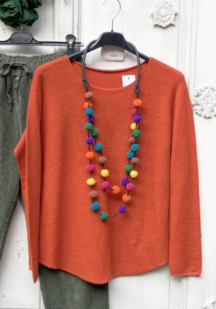 Olasz, kötött pulcsi , tégla színben:)) Olasz, kötött pulcsi , tégla színben:))