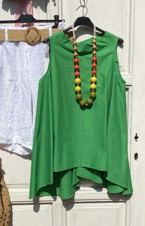 Olasz, Wendy Trendy,  extra szabású különleges zöld felső, imádjuk:))))