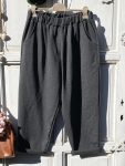Olasz, bővebb szabású szürke zsebes nadrág:))