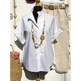   Olasz, zsabós elegancia, fehér színben, hölgyeim, romantikára fel:)))