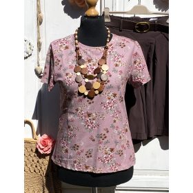 Olasz, virág mintás póló:))