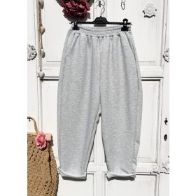 Olasz, zsebes szabadidő nadrág, szürke színben:))